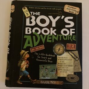 The boys book of adventure hardcover NWOT